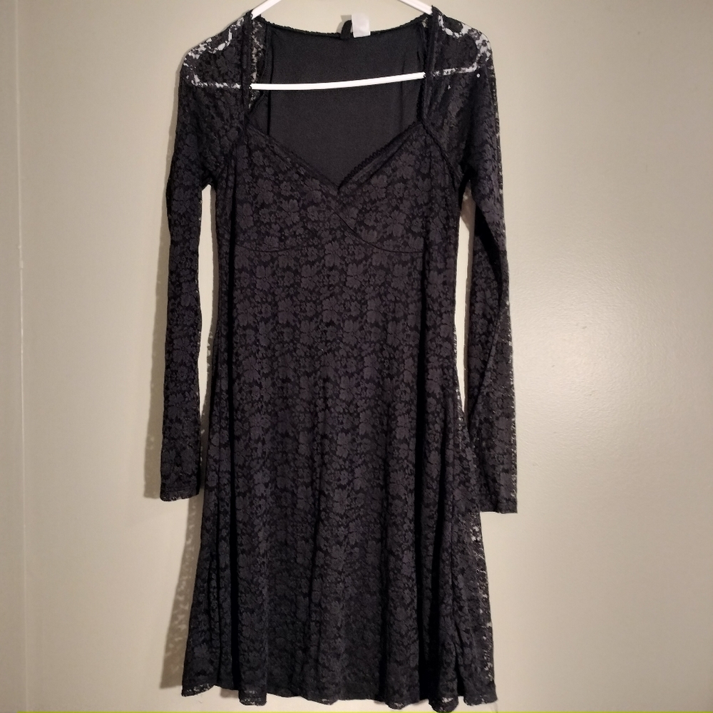 Black Lace H&M Dress